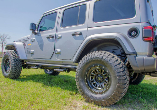 N-Fab Step Nerf Bar Kit J184RKRS4 for 2018-2026 Jeep (Wrangler)