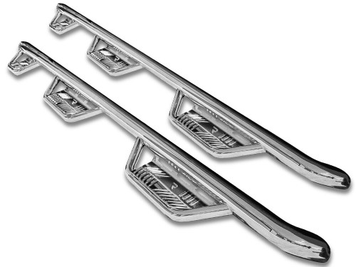 N-Fab Step Nerf Bar Kit HPF17105CC-6-SS for 2017-2026 Ford (F-250 Super Duty, F-350 Super Duty)