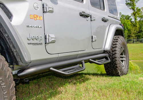 N-Fab Step Nerf Bar Kit HPJ1866-TX for 2018-2026 Jeep (Wrangler)