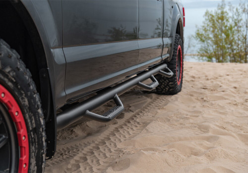 N-Fab Step Nerf Bar Kit F99115CC-6-TX for 1999-2016 Ford (F-250 Super Duty, F-350 Super Duty, F-450 Super Duty)