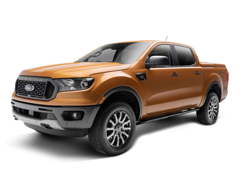 N-Fab Rocker Panel Guard F194RKRCC for 2019-2026 Ford (Ranger)