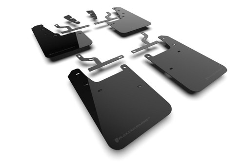 Rally Armor For 2022+ Toyota Tundra Black UR Mud Flap W/ Metallic Black Logo