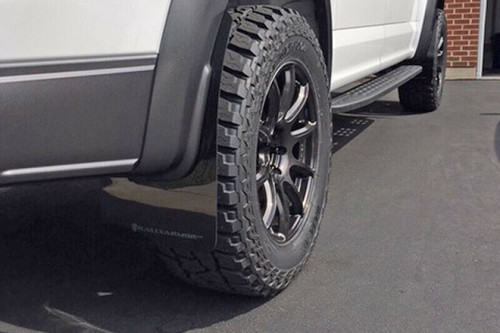 Rally Armor MF53-UR-BLK/DGRY Black Mud Flap/Dark Grey Logo