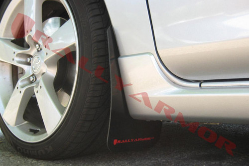 Rally Armor for 2004-2009 Mazda3/Speed 3 UR Black Mud Flap w/ Red Logo