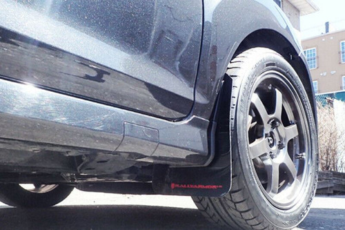 Rally Armor MF29-UR-BLK/GRY Black Mud Flap/Grey Logo