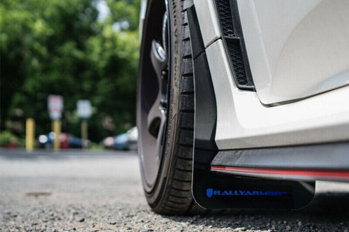 Rally Armor MF47-UR-BLK/DGRY Black Mud Flap/Dark Grey Logo