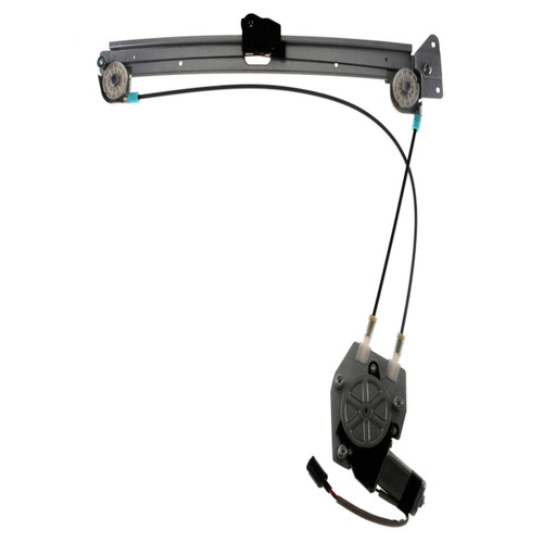 AISIN Power Window Regulator Assembly w Motor RPAB-013 for 1999-2003 BMW (525i, 528i, 530i, 540i)