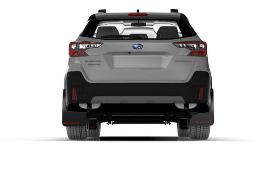 Rally Armor for 20+ Subaru Outback UR Black Mud Flap W/ Grey Logo