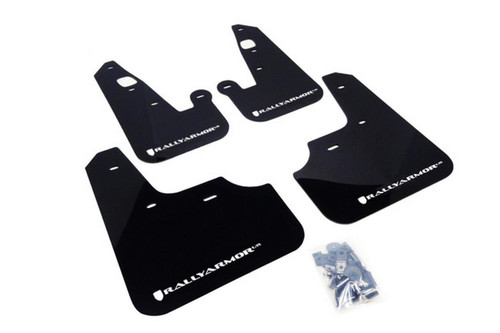 Rally Armor for 2007+ Mitsubishi Lancer (doesn't Fit Sportback) UR Black Mud