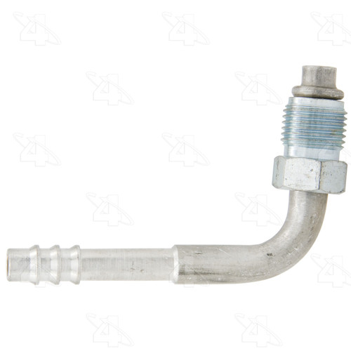 Four Seasons 90 Degree Male O-Ring, Aluminum, Standard Diameter Barb and Clamp, A/C Fitting 11906