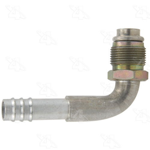 Four Seasons 90 Degree Male O-Ring, Aluminum, Standard Diameter Barb and Clamp, A/C Fitting 11910
