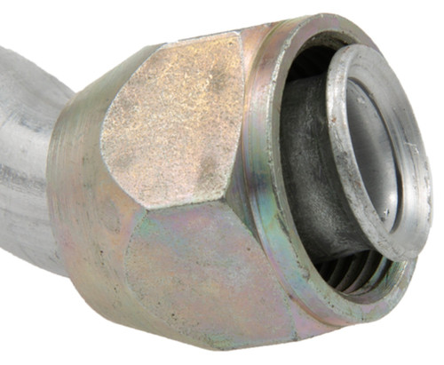 Four Seasons 45 Degree Female Flare, Aluminum, Standard Diameter Beadlock, A/C Fitting 10512