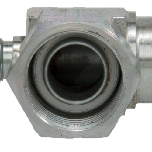 Four Seasons 90 Degree Female O-Ring to Male Insert O-Ring w/ R12 Port, Steel, Adapter 12195