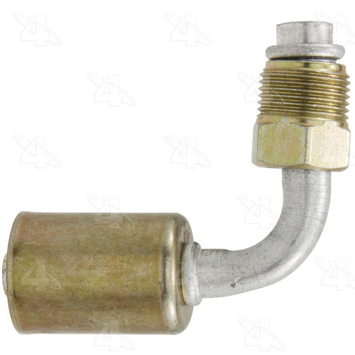 Four Seasons 90 Degree Male O-Ring, Aluminum, Standard Diameter Beadlock, A/C Fitting 10908