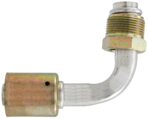 Four Seasons 90 Degree Male O-Ring, Aluminum, Standard Diameter Beadlock, A/C Fitting 10912