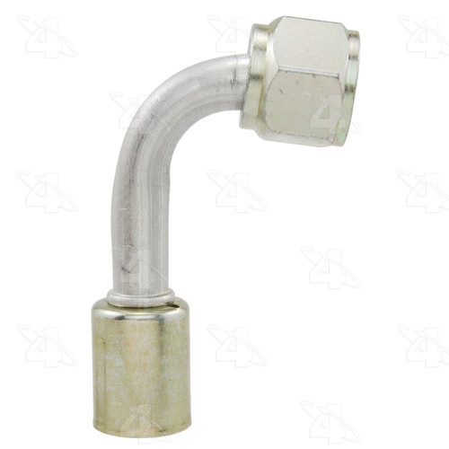 Four Seasons 90 Degree Female O-Ring, Aluminum, Standard Diameter Beadlock, A/C Fitting 15620