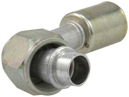 Four Seasons 90 Degree Female O-Ring, Aluminum, Standard Diameter Beadlock, A/C Fitting 15620