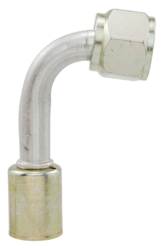 Four Seasons 90 Degree Female O-Ring, Aluminum, Standard Diameter Beadlock, A/C Fitting 15620