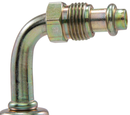 Four Seasons 90 Degree Male O-Ring Short Pilot, Steel, Standard Diameter Beadlock A/C Fitting 12906