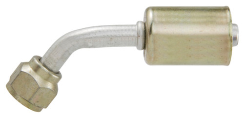 Four Seasons 45 Degree Female O-Ring, Aluminum, Standard Diameter Beadlock, A/C Fitting 15508