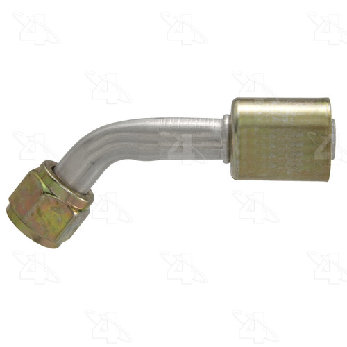 Four Seasons 45 Degree Female O-Ring, Aluminum, Standard Diameter Beadlock, A/C Fitting 15512
