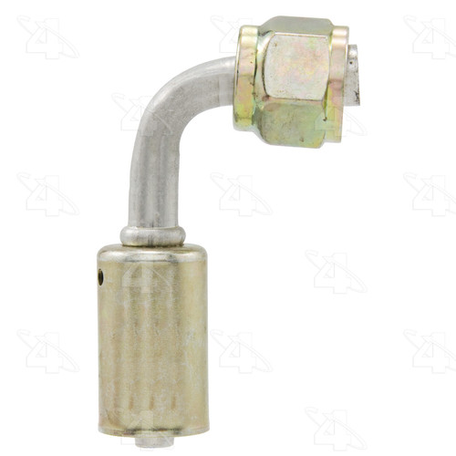 Four Seasons 90 Degree Female O-Ring, Aluminum, Standard Diameter Beadlock, A/C Fitting 15606
