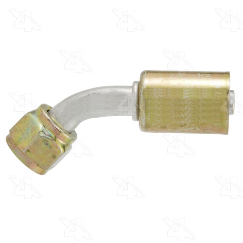 Four Seasons 45 Degree Female O-Ring, Aluminum, Standard Diameter Beadlock, A/C Fitting 14108