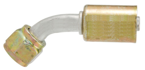 Four Seasons 45 Degree Female O-Ring, Aluminum, Standard Diameter Beadlock, A/C Fitting 14108