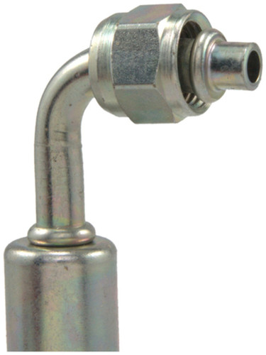 Four Seasons 90 Degree Female O-Ring Long Pilot, Steel, Standard Dia. Beadlock A/C Fitting 14226