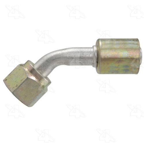 Four Seasons 45 Degree Female O-Ring, Aluminum, Standard Diameter Beadlock, A/C Fitting 14112