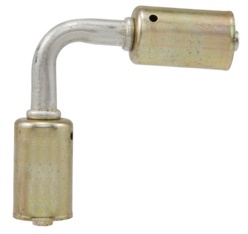 Four Seasons 90 Degree In-line Splicer, Aluminum, Standard Diameter Beadlock, A/C Fitting 14326