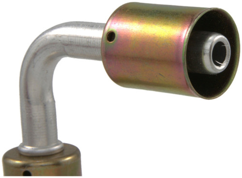 Four Seasons 90 Degree In-line Splicer, Aluminum, Standard Diameter Beadlock, A/C Fitting 14330