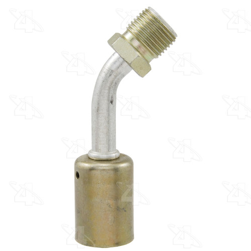 Four Seasons 45 Degree Male Insert O-Ring, Aluminum, Standard Diameter Beadlock, A/C Fitting for 1972 Buick 5.7L (Skylark) 15818