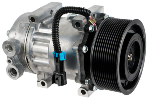 Four Seasons New SD7H15 Compressor for 2003-2011 Kenworth/Peterbilt 14.6L 15.2L (C500, K100E, K300, T2000) 158533