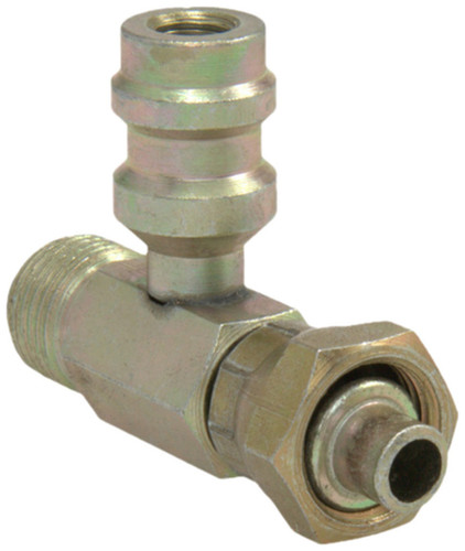 Four Seasons Female O-Ring to Male Insert O-Ring with R134a Service Port, Steel, Adapter 17231