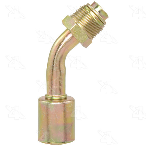 Four Seasons 45 Degree Male O-Ring Short Pilot, Steel, Standard Diameter Beadlock A/C Fitting 18812