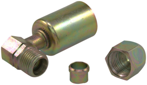 Four Seasons 90 Degree Compression, Steel, Standard Diameter Beadlock, A/C Fitting 17877