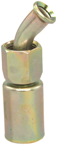 Four Seasons 45 Degree Female Flare, Steel, Standard Diameter Beadlock, A/C Fitting 18508