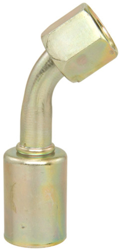 Four Seasons 45 Degree Female Flare, Steel, Standard Diameter Beadlock, A/C Fitting 18508