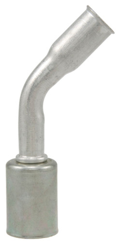 Four Seasons 45 Degree Female Springlock, Aluminum, Standard Diameter Beadlock, A/C Fitting 17928