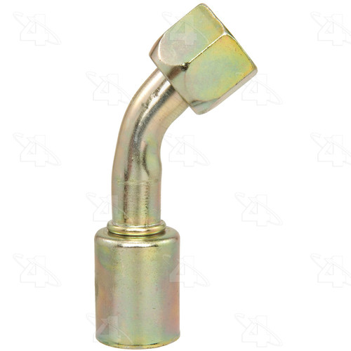 Four Seasons 45 Degree Female Flare, Steel, Standard Diameter Beadlock, A/C Fitting 18510