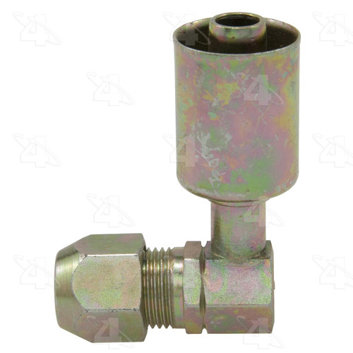 Four Seasons 90 Degree Compression, Steel, Standard Diameter Beadlock, A/C Fitting 17879