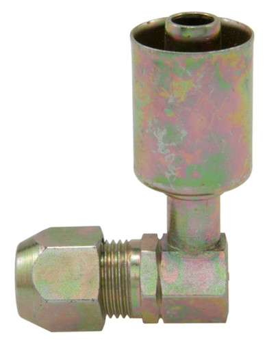 Four Seasons 90 Degree Compression, Steel, Standard Diameter Beadlock, A/C Fitting 17879