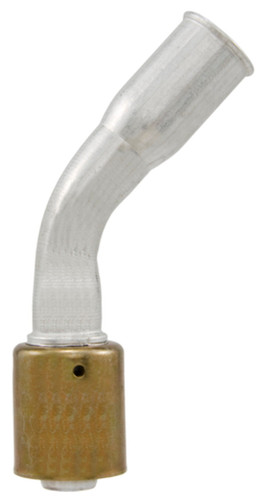 Four Seasons 45 Degree Female Springlock, Aluminum, Standard Diameter Beadlock, A/C Fitting 17932