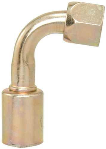 Four Seasons 90 Degree Female Flare, Steel, Standard Diameter Beadlock, A/C Fitting 18610