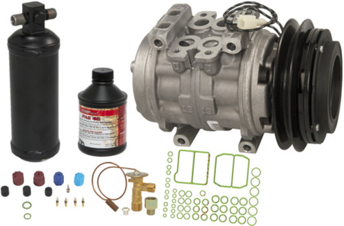 Four Seasons Complete Air Conditioning Kit w/ New Compressor for 1984-1989 Dodge/Mitsubishi/Plymouth 1.5L 2.6L (Colt, Starion, Pickup)