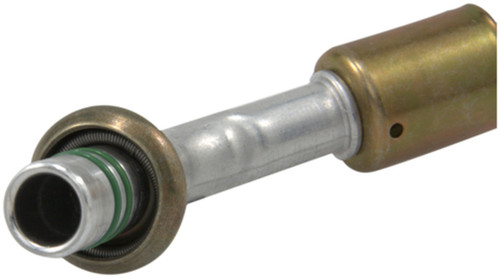 Four Seasons 45 Degree Male Springlock, Aluminum, Standard Diameter Beadlock, A/C Fitting 17980