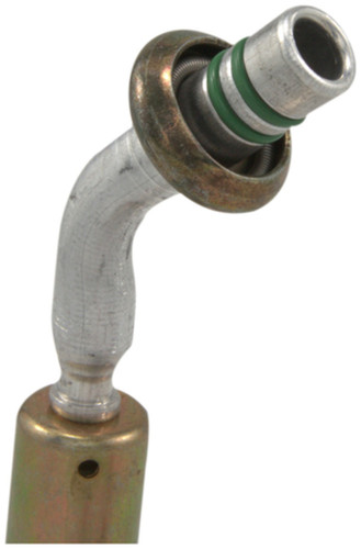 Four Seasons 45 Degree Male Springlock, Aluminum, Standard Diameter Beadlock, A/C Fitting 17986