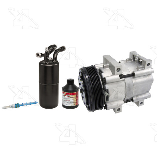 Four Seasons Complete Air Conditioning Kit w/ New Compressor for 1995-1997 Ford/Mazda 4.0L 3.0L (Explorer, F-100 Ranger, Ranger, B3000)