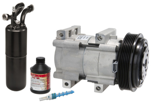 Four Seasons Complete Air Conditioning Kit w/ New Compressor for 1995-1997 Ford/Mazda 2.3L (F-100 Ranger, Ranger, B2300) 3055NK